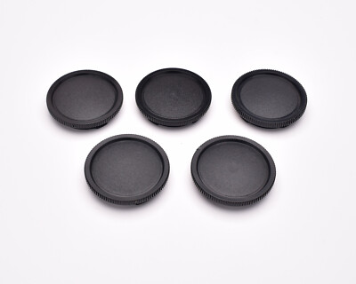 Unbranded Leica 14195 M Mount Camera Body Cap Lot Qty-5 Leitz (#T1272)  