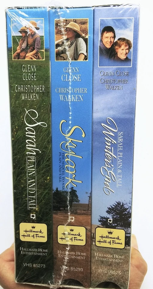 Sarah Plain and Tall Box Set VHS NEW SEALED Skylark Winter's End Hallmark Vtg - Image 3 of 4