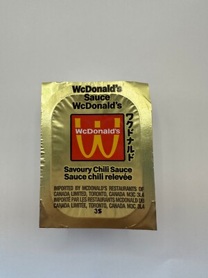 WcDonalds Sauce x20 (McDonalds Dipping Sauce) Anime 20 Dip Cups LIMITED EDITION