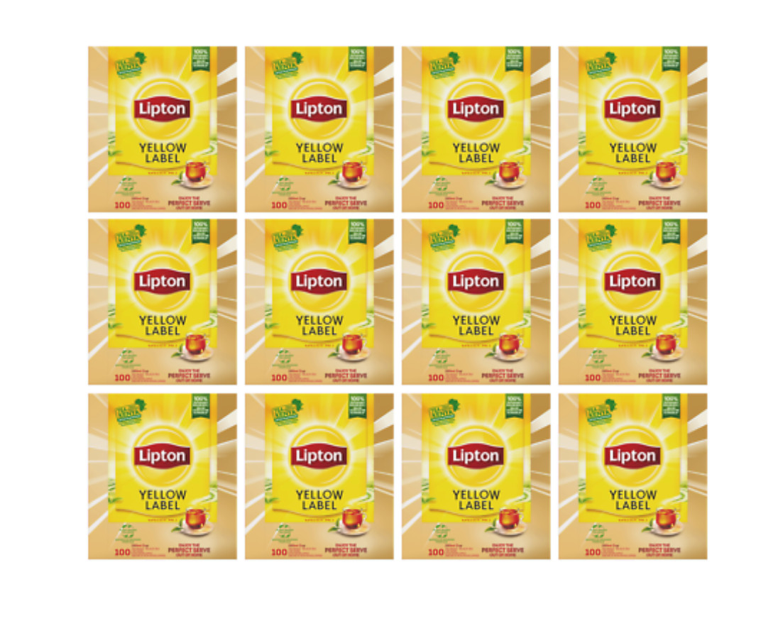 Lipton Yellow Label - 3 Cases of 100 Tea Bags (300 Total) - Image 5