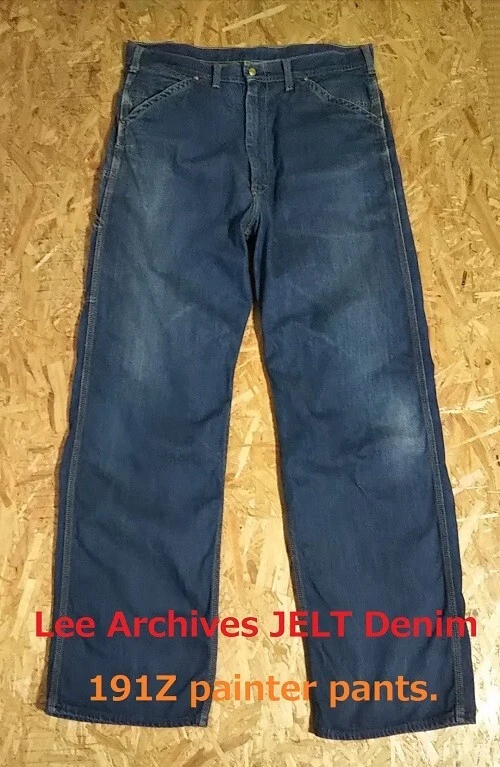 Lee Archives JELT Denim. 191Z Painter pants. W36 L33. Made in JAPAN.