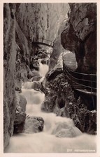RPPC Garmisch-Partenkirchen Germany Hell Valley Hollental Photo Vtg Postcard B16