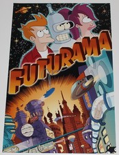 JOHN DIMAGGIO SIGNED FUTURAMA 'BENDER' 12x18 TV SHOW POSTER PHOTO w/COA 
