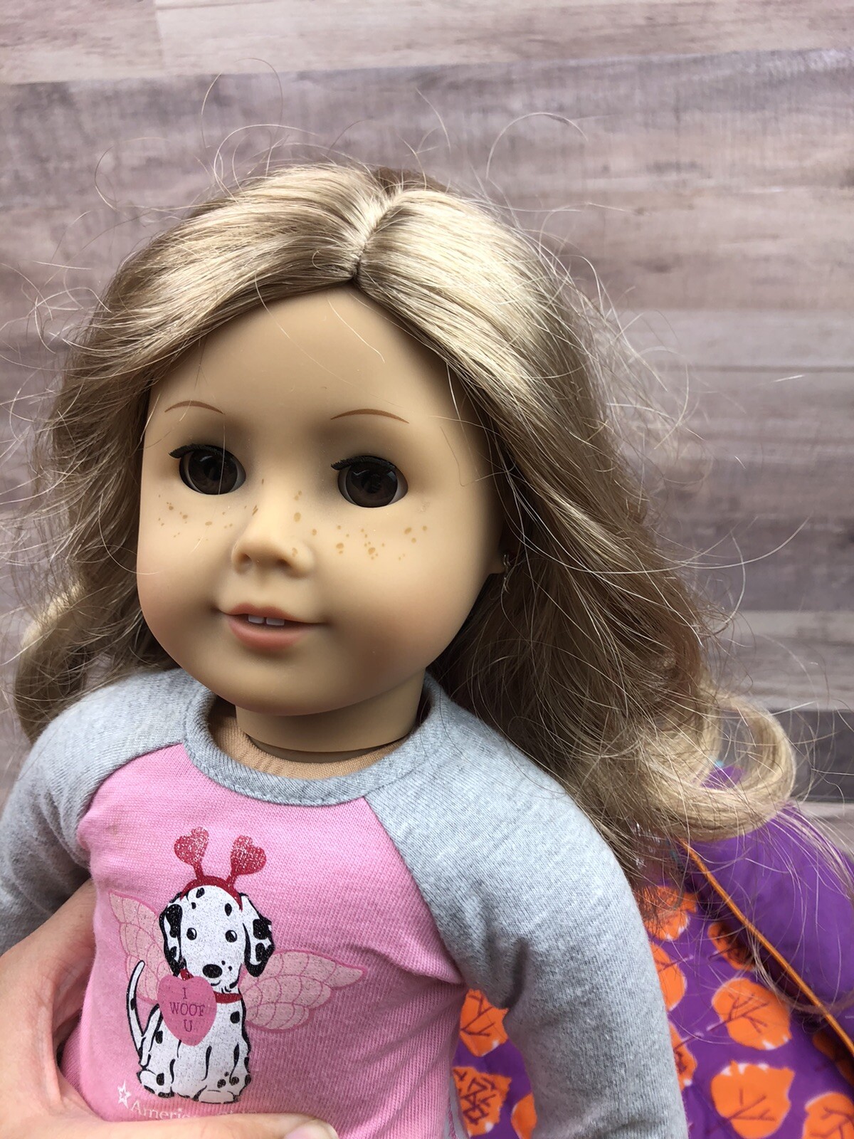 american girl doll with freckles