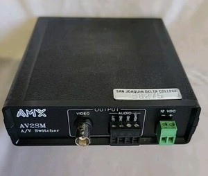 AMX AV2SM A/V Switcher AMX Corporation Video Switcher