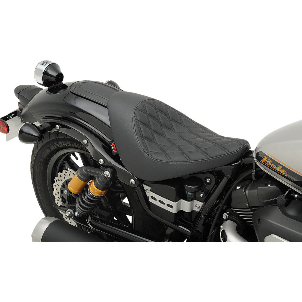 Z1R Low Solo Seat - Diamond - Yamaha Bolt (Black) 0810-1813 Z1R Low Solo Seat - Diamond - Yamaha Bolt (Black) 0810-1813
