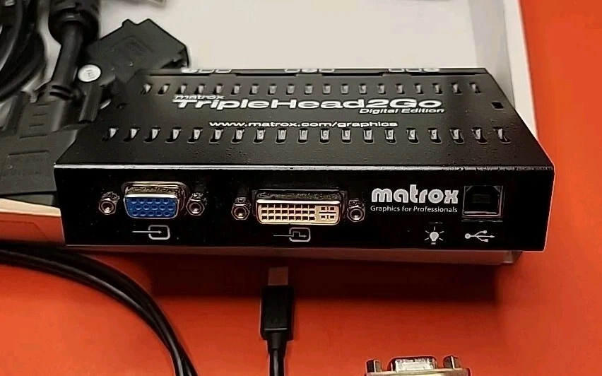 Matrox TripleHead2Go T2G-D3D IF External Multi-Display Adapter-Digital Edition - Image 3 of 4