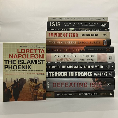 Political Islam 12 Book Mixed Lot Rise of Isis Empire Fear Terror In France