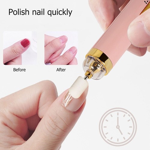 Electric Nail Drill Sander Nail Manicure Machine Mill With Light Art Pen Tools - 第 14/28 張圖片