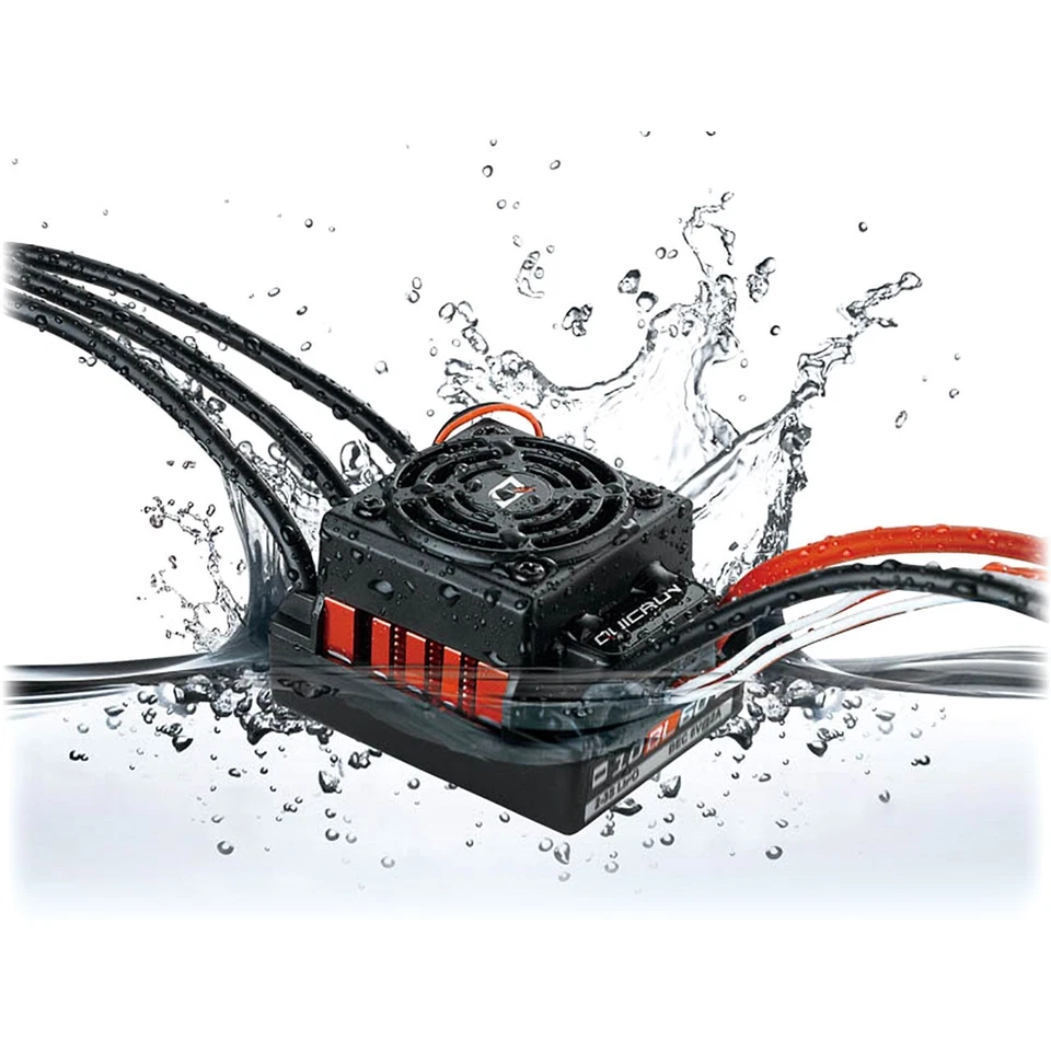 HW30107100 Hobbywing QuicRun WP 10BL60 Brushless ESC 60A 2-3s for 1:10 - Immagine 4 di 4