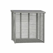 Kaminholzregal aus Holz mit Rückwand Holzlager für ca. 2 m³ Kaminholzunterstand