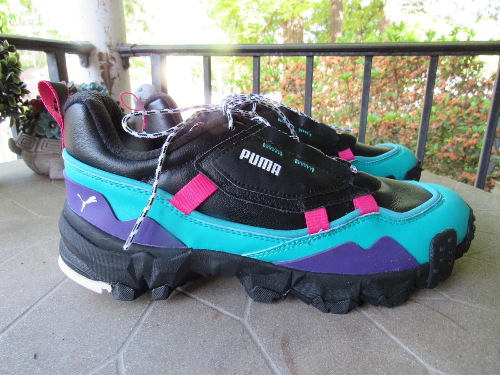 PUMA Trailfox Overland Fresh Trail Running Sneakers Size 8 **NEW**