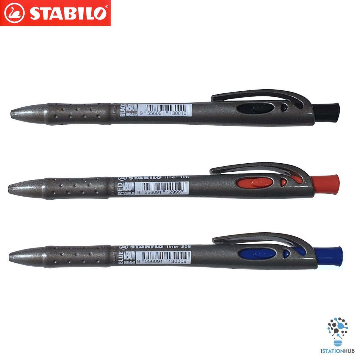 Stabilo Liner 308ML Ballpoint Pen Medium Home Office School  Stationery