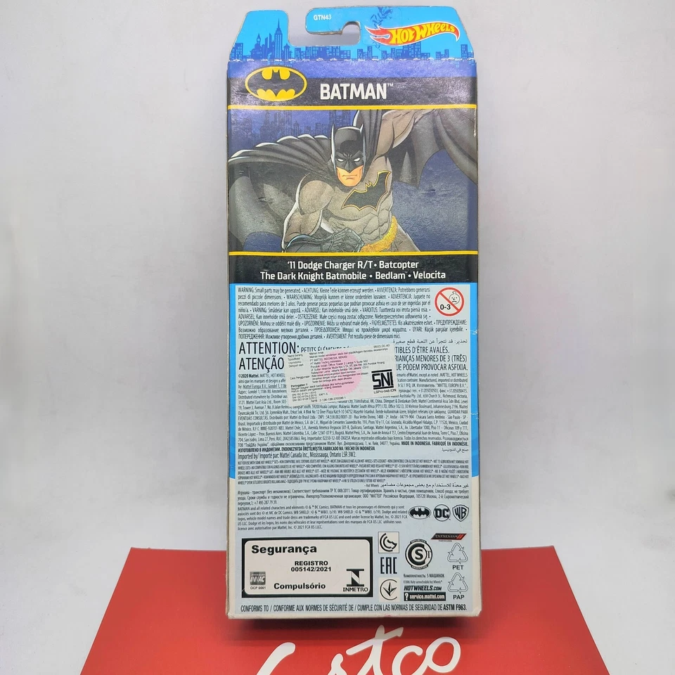 Hot Wheels DC Comics Batman 5 Pack Dodge Charger Batcopter Dark Knight Batmobile - Image 4 of 4