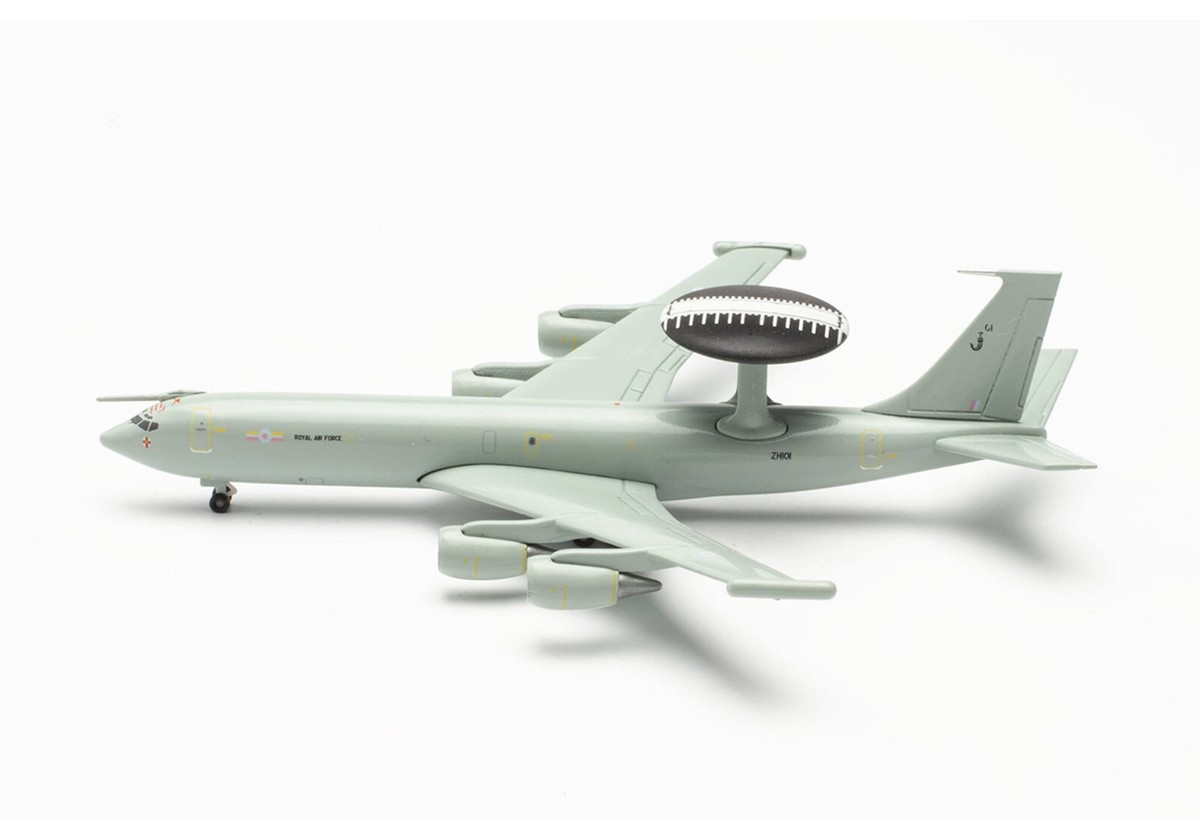 New! Herpa 536912 RAF E3 Sentry AWACS AEW.1 - No 8 Sqd. Op. Shader