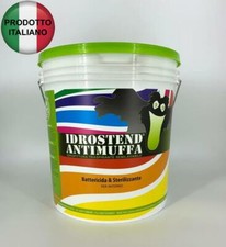 Pittura Traspirante Idropittura Opaca Interni  ANTIMUFFA Bianca Semilavabile