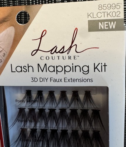Kiss KLCTK02 Lash Couture 3D Faux Extension Lash Mapping Kit 42 Cluster - Picture 4 of 12