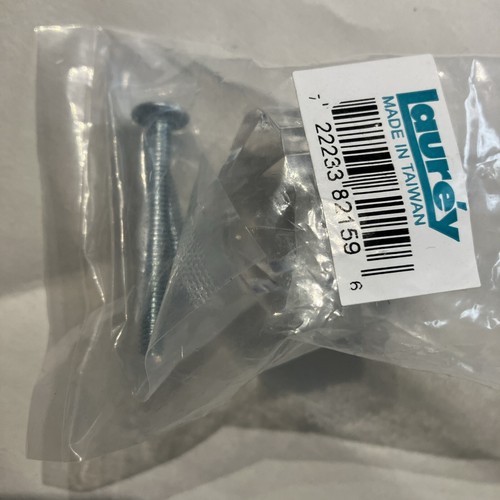 Lot of 10 82159 Acrystal 1-1/4-Inch Diameter Knob, Satin with Pewter Base - Picture 5 of 5