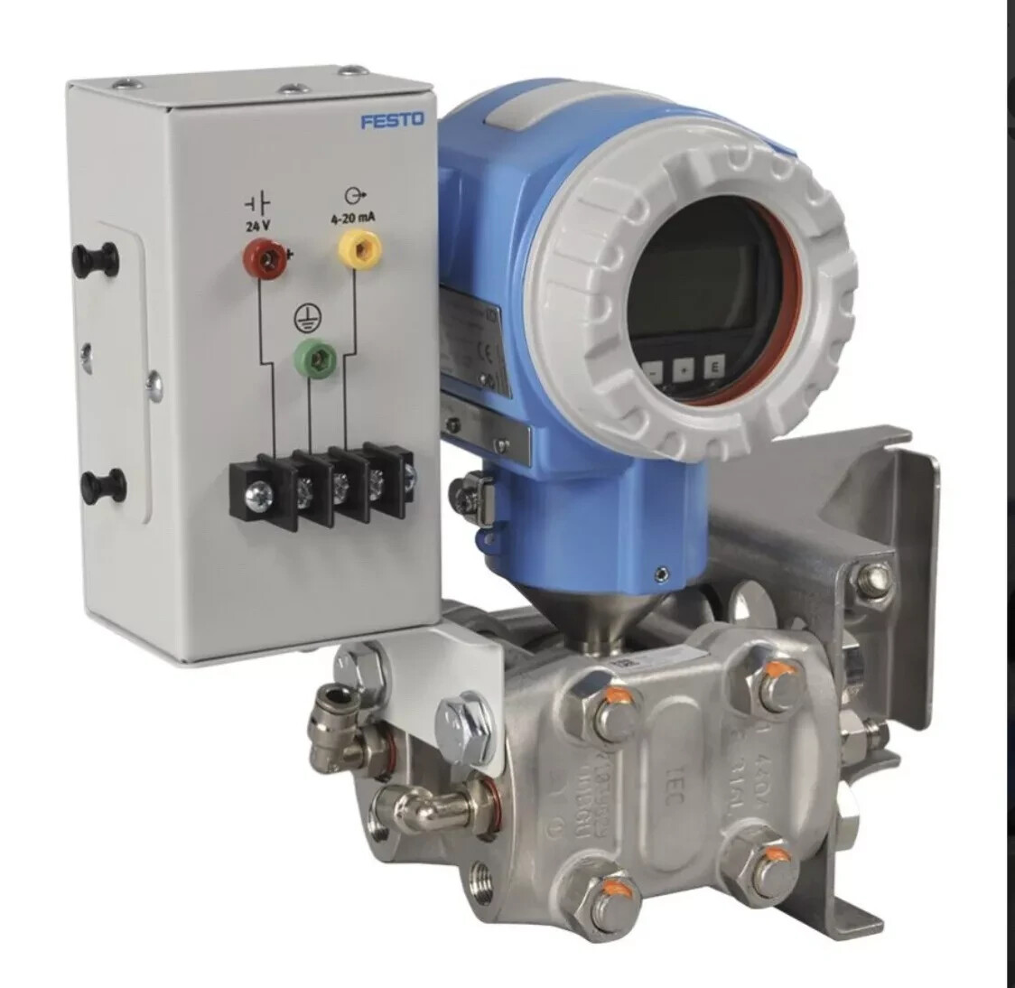 Differential-Pressure Transmitter (HART, High Range) Festo 80-46920 LabVolt