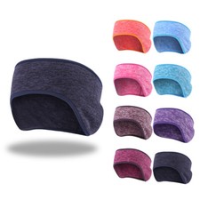 Winter Fleece Ear Warmer Headband Muffs Headband for Ski Running Cycling Warmer