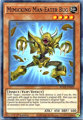 yugioh card man eater bug Amazon.com: EnderToys MTG Card Scanner – Desktop Mount for Mobile Scanning  Apps – High-Speed Inventory Sorting for Magic Cards – Fits Unsleeved Cards  Only : Toys & Games