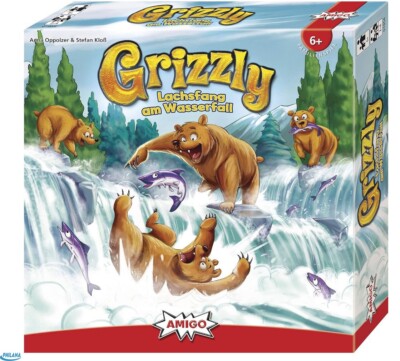 AMIGO 01954 Grizzly Lachsfang am Wasserfall ab 6 Jahren NEU