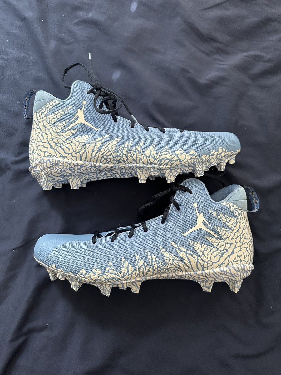 university blue football cleats