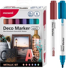 Deco Marker 460, Bullet Tip (2.0Mm), Water-Based Premium Acrylic Paint Markers f