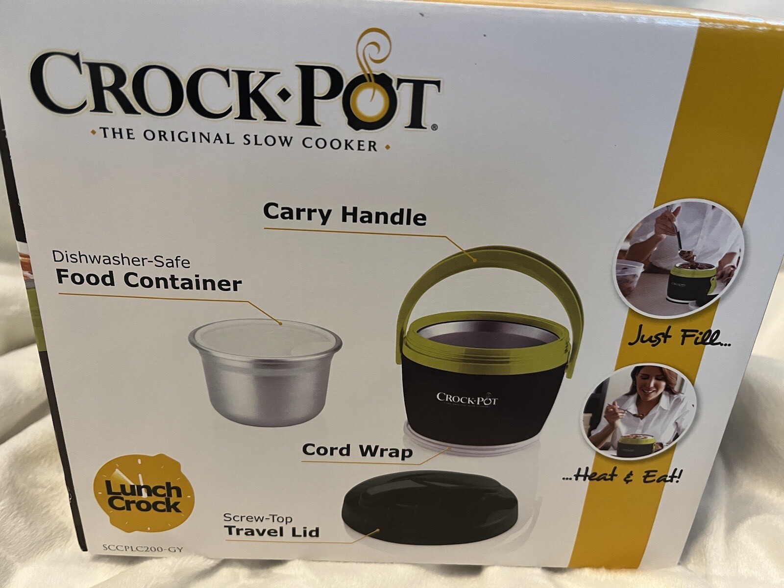 Crock-Pot &ldquo; LUNCH CROCK&rdquo; Small Electric Slow Cooker -  NIB !
