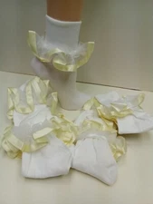 NEW MAIZE LACE ANKLET SOCKS 5 PAIR SAVINGS FITS SHOE SIZES 4-9 GIRLS AGE 10+