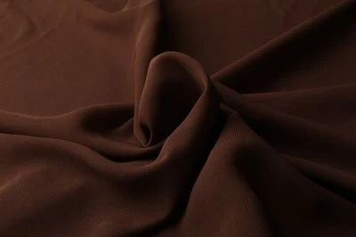 CHIFFON Stoff Meterware weich fallend fein Tuch Stola Bluse BRAUN EUR 4,99/m - Bild 1 von 2