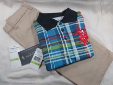 Brand New U.S. Polo Two Piece Marine Navy Polo and Pant Size 4T. Summer Outfit