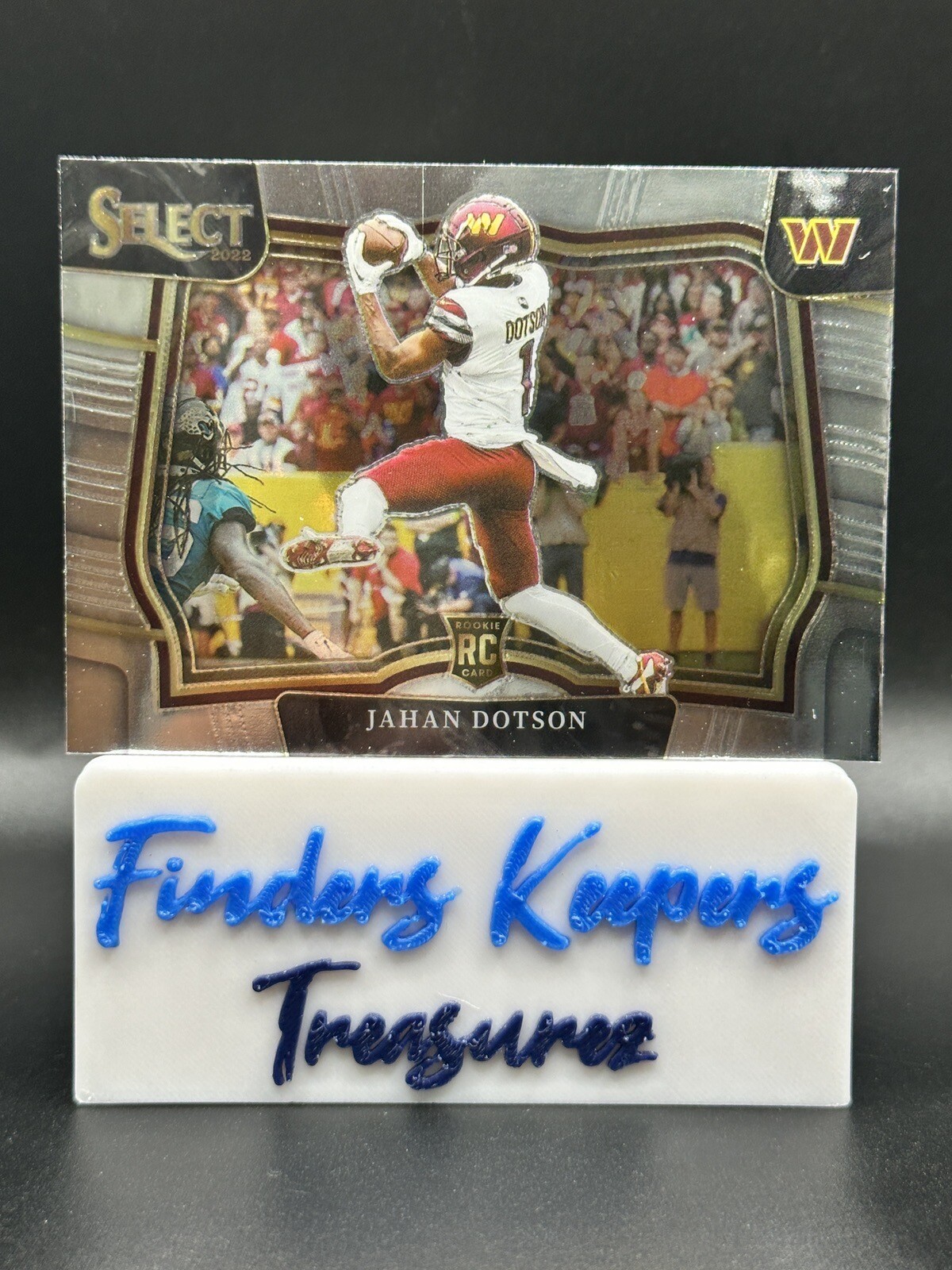 2022 Select Football Field Level RC JAHAN DOTSON #428~Commanders