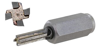 HM Fugenfräser Ø 8 mm 4-schneidig zur Fugensanierung für Winkelschleifer M14