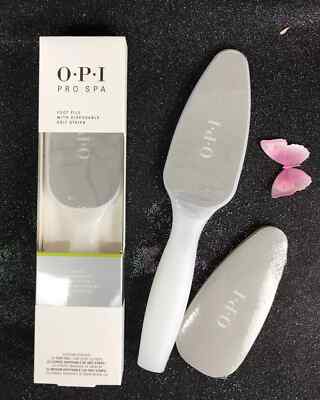 1 OPI PRO SPA Professional Callus Foot File Dual Sided Disposable Grit Strip NEW
