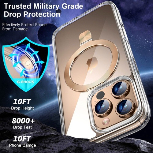 Clear Mag Safe Camera Button Case Screen Protector For iPhone 16 Pro Max 16 Plus - Picture 7 of 18