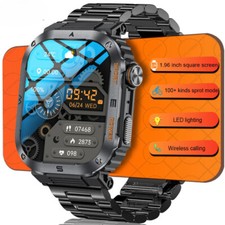 Smart Watch Men GPS Tracker Bluetooth Call Waterproof Sport Smartwatch