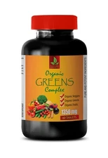 immune system organic pills - ORGANIC GREENS COMPLEX - alfalfa supplement -1 Bot