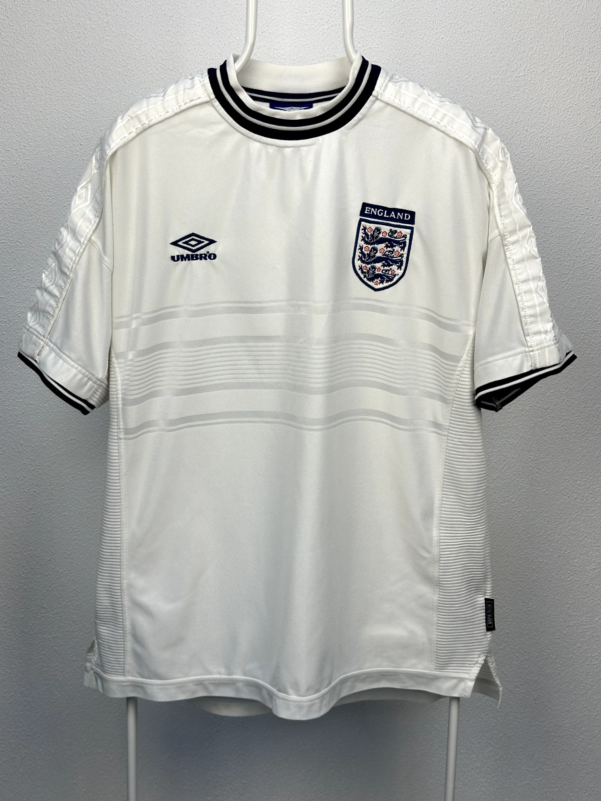 Rare England National Team 1999-2000-2001 Home Football Vintage Soccer Jersey