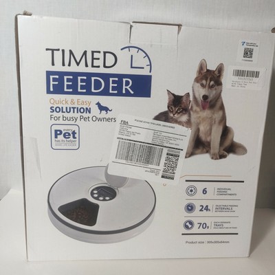 timed rabbit feeder