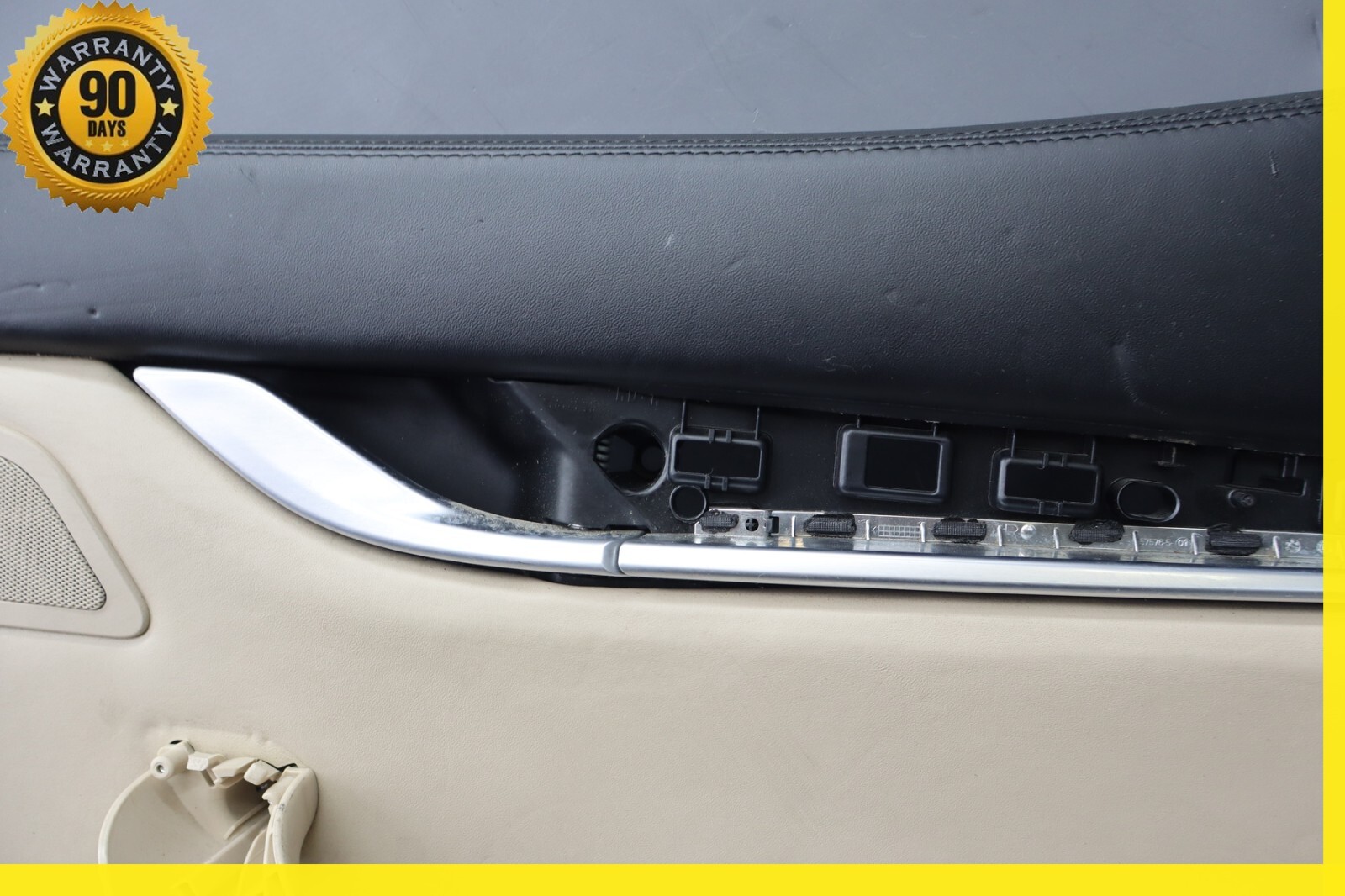 14-19 Maserati Ghibli Rear Right Passenger Side Interior Door Panel Beige Oem