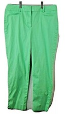 Talbots Womens 6 Green Cropped Pants
