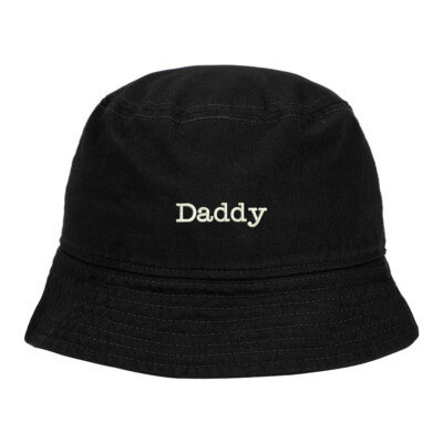 Bucket Hat for Men Women Daddy Dad Embroidered Washed Cotton Beach Sun  Hats
