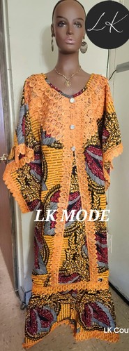 African print Ankara maxi dress  L/X