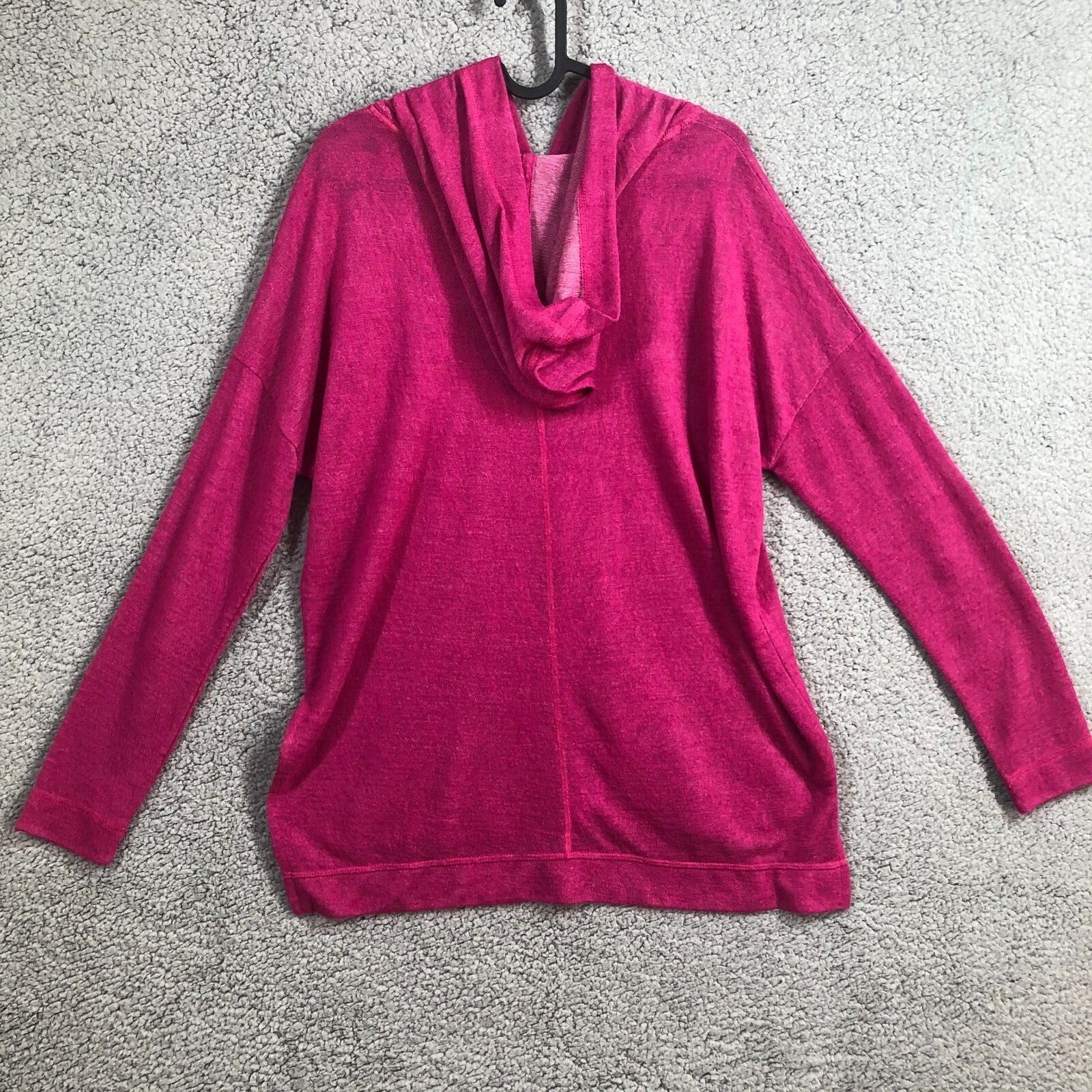 Old Navy Women's Hoodie Sweatshirt Size S/P Dark Pink Long Sleeve eBay