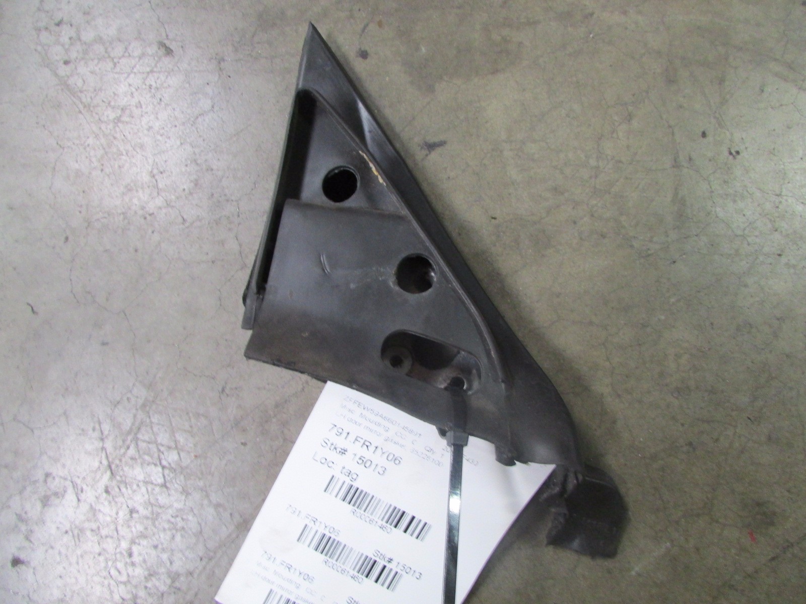 Ferrari F430, 360, LH, Left Door Mirror Gasket, Used, P/N 65226100