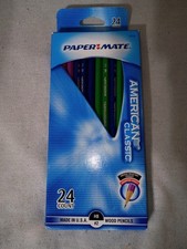 Vintage Paper Mate American No. 2 Wood Pencils 24 Count #2 USA New