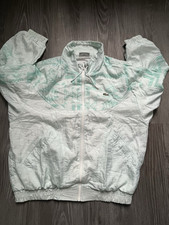 Lacoste Herren Windbreaker Jacke M weiß/grü...