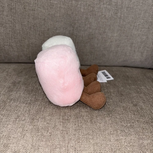 Jellycat AMUSEABLE PINK & WHITE MARSHMALLOWS Soft Cute Plush Authentic NWT - Picture 4 of 5