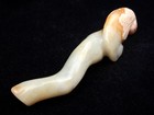 Old Nephrite Jade Stone Carved Sculpture Blessing Ru-Yi #06212504 — photo 3